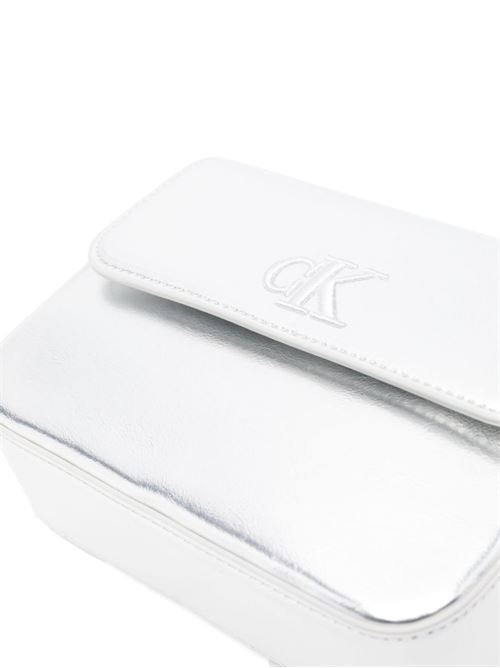 Borsa bambina argentata Calvin Klein Kids | IU0IU006880IV